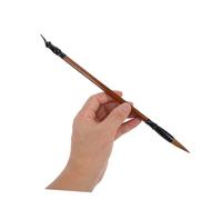 SHINEOFI 10pcs Chinese Calligraphy Brush with Bamboo Handles for Beginners Multi Watercolor and Ink Painting Brushes Natural Hair Pens for Precise Calligraphy and Artistic Drawing Includes