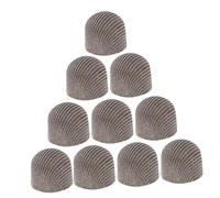 SHINEOFI 10pcs Conductive Stylus Tips Replacement Wear Resistant Fiber Nibs for Touch Screen Pens Compatible with Phones Tablets Precise Input for Drawing Writing Gaming
