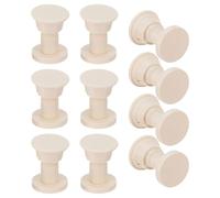 SHINEOFI 10pcs Coral Base Plant Plugs for Aquarium Fish Tank Rack Breeding Bases in Java Stone
