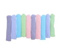 SHINEOFI 10pcs Door Handle Covers Soft Polyester Anti-Bump Sleeves Collision Protection and Sturdy Textured Grip for Indoor Environments and Classroom Use