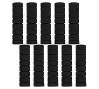 SHINEOFI 10pcs Eva Door Handle Cover Anti-Static Door Handle Protector Childproof Soft Protection Damage Reduction Safety Sleeve for Bedroom Office Black