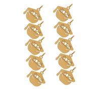 SHINEOFI 10pcs Graduation Cap Charms DIY Jewelry Making Pendants for Keychains Necklaces Bracelets Golden Doctoral Hat Accessories Meaningful Memorial Keepsake for Graduates