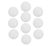 SHINEOFI 10Pcs LED Ball Lamp Shade Replacement Half Sphere Vanity Light Globe for Makeup Mirror Soft Light Diffuser Compatible with Bathroom Bedroom Living Room Fixtures