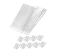 SHINEOFI 10pcs Negative Film Sleeves Archival Photo Storage Bags for Document Pouch Film Negative Sleeves Organizer for Display and Protection