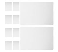 SHINEOFI 10Pcs Plastic Stencil Sheets for 3D Printing Pen, Reusable Thick Tracing Boards 22X14Cm (0.5Mm), Craft Templates for DIY Art and Painting Projects