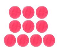 SHINEOFI 10pcs Refillable Plastic Lip Balm Containers with Rounded Egg Shape Design Easy to Fill Sphere Lip Balm Dispenser that Fits in Your Purse for Travel and Daily Use