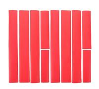 SHINEOFI 10pcs Refrigerator Door Handle Cover PU Protector | Red Finish, Shock Protection and Comfort Grip, Space Saver for Apartments and Small Kitchens