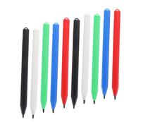 SHINEOFI 10pcs Replacement Stylus Drawing Pens for Touch Screen Tablets with Break Resistant Plastic Material, for Paint and Draw on Lcd Writing and Doodle Boards