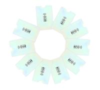 SHINEOFI 10Pcs RFID Blocking Card Sleeves Credit Card Protectors Aluminum Foil Id Holders Secure Anti-scan Covers for Bus Bank School Office