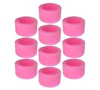 SHINEOFI 10pcs Silicone Macaron Mold Fondant Cake Muffin Candle Soap Topper Bakeware 3D Macaron Shape Food-Grade Silicone Flexible Artistic Professional for Special Occasions