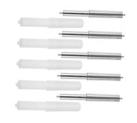 SHINEOFI 10pcs Telescopic Plastic Toilet Paper Holder Spindle Replacement Rods Adjustable Spring Loaded Rollers for Smooth Dispensing Compatible with Various for Bathroom and Kitchen Use