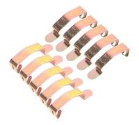 SHINEOFI 10Pcs Universal Metal Air Filter Housing Clips for Car Air Vent Clips Accessories Spring Clamp Replacement for Cleaning Filter Box