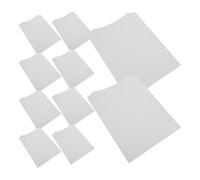 SHINEOFI 10pcs White Paper T-shirt Cardboard Sheets for Garments Folding Helper, Efficient Long-term Use Shirt Paperboards for Home Clothes Store Packaging, 23x31cm