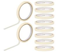 SHINEOFI 10rolls Painters Tape for Painting Trim Wide Long Artists Masking Tape for DIY Home Office Projects