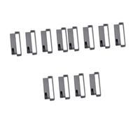 SHINEOFI 12 pcs Stainless Steel Smart Watch Connectors Metal Adapter Band Accessory Compatible with Huawei Watch Durable Replacable One Piece Design for Bands