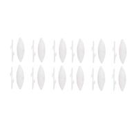 SHINEOFI 12 sets Pet Chew with Natural Cuttlebone for Parrots Hamsters and Small Pets Calcium-rich Aid and Dental Care Supplement Bite for Cage Hanging and Chewing Exercise