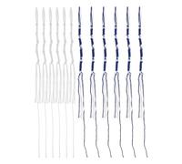 SHINEOFI 12pcs Ashkenazi Tzitzit Knots Strings Pre-Tied Tzitzit Strings for Prayer Shawl Judaica Tassels Jewish Religious Accessories Mitzvah Accessory
