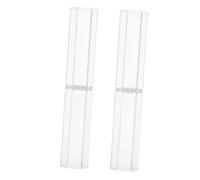 SHINEOFI 12Pcs Clear Acrylic Pen Boxes Reusable Pen Display Case for Ballpoint Fountain and Markers Stylish and Organizer for School Office and Business Supplies