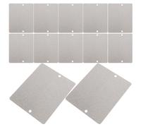 SHINEOFI 12pcs Microwave Waveguide Cover Mica Sheets for Oven Repair, Flame Retardant and High Temperature Resistant Insulation Pads Suitable for Kitchen Appliances