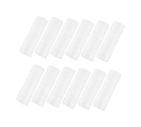 SHINEOFI 12PCS Polystyrene Foam Tubes Solid Cylinders for DIY Crafting Lightweight White Floral Foam Rods with Smooth Surface for Painting Modeling Educational Projects and Decorations