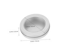 SHINEOFI 12pcs Round Metal Tin Box with Lid Airtight Stainless Steel Cookie Container for Holiday Packaging Reusable Candy Biscuit Storage Tins Vintage Style Round Tinplate for Party and