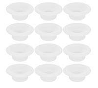 SHINEOFI 12pcs Swing Top Bottle Seal Gaskets White Full Coverage Leakproof Replacement Washers for Beer and Enzyme Bottles Food-grade Material for Home Brew Preservation