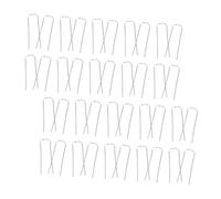 SHINEOFI 150pcs Galvanized Pins for Floral Arrangements and Garden Landscaping Rust-resistant Anchor Pins for Wreath Making and Plant Greening Crafts