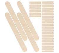 SHINEOFI 150pcs Wooden Plant Labels Stakes for Garden and Indoor Planters, Waterproof Herb Markers and Plant Sign Tags for Flowers, Vegetables, and Seedlings, 150×18×2mm