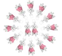 SHINEOFI 15pcs Dog Charm Phone Dust Plugs Resin Charging Port Protectors Anti-dust Covers for Smartphones Portable Decorative Dustproof Caps