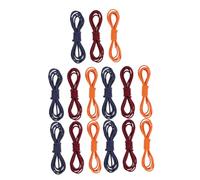 SHINEOFI 15pcs Nylon Elastic Bands for Travelers Notebooks Stretchy Strap Closure for Journals Diaries Scrapbooks Book Binder for Travel Work School Multi-use Organizer
