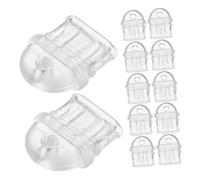 SHINEOFI 15pcs Transparent Type C USB Charging Port Dust Plugs PVC Dust Phone Protectors Durable Compact Deformation Resistant Covers for Phones and Tablets