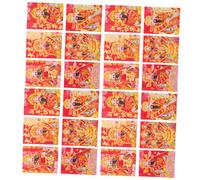 SHINEOFI 180pcs Lai Shi Feng Hong Bao Chinese Money Envelopes for Cash Red Envelope Hong Bao Chinese New Year Red Packet Chinesse Spring Festival Lucky Money Pocket Paper