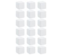 SHINEOFI 18pcs Reptile Calcium Block Minerals Turtle Accessory Household Calcium Cube Convenient Portable for Water Turtle Tortoise