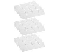 SHINEOFI 18pcs White Paper Corrugated Grid Partitions for Packaging Boxes, Precise Separation and Streamlining Boxing Processes, Suitable for Glassware and Precision Instruments Storage
