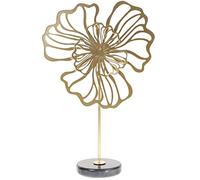 SHINEOFI 1pcs Coffee Table Decor Art Craft Table Decor 7.9x7.9x7.9inch Marble Metal with Fine Workmanship Easy to Clean Creative Design for Tv Cabinet