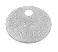 SHINEOFI 1pcs Spark Plug Gapping Tool Spark Plug Gauge High Accuracy Portable Zinc-aluminium Alloy Wire Gap Measuring Tool for Automotive Maintenance