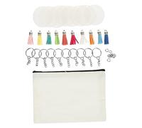 SHINEOFI 1set Large Capacity Canvas Pen Pouch for Stationery Organization Zippered Storage Bag for School Supplies Simple Design for Easy Carrying for Students and Professionals