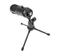 SHINEOFI 1set Professional Usb Condenser Microphone Tripod Stand for Streaming Gaming and Podcasting Noise Reduction Design for Vocal Capture and Easy Installation