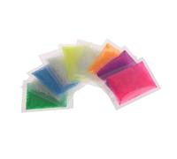 SHINEOFI 2 Pack Blue-Green Fluorescent Powder for Nail Art Dark Luminous Pigment Dust DIY Bright Nail Glitter Sand with Rare-Earth Compounds for Glow