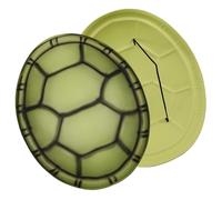 SHINEOFI 2 Pcs Halloween Turtle Shells, EVA Cosplay Tortoise Shell Costume Props, Olive Green, 17.32 x 13.77 x 2.75 Inch, for Kids and Adults