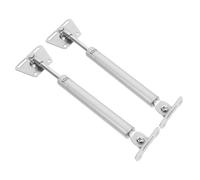 SHINEOFI 2 Pcs Pneumatic Gas Strut Hydraulic Support Rod 100n Iron Head Cabinet Door Lift Stay Buffer Telescopic Rod for Wardrobe, Flap, and Tatami Door Replacement