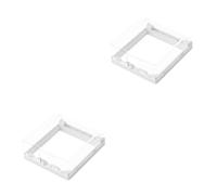 SHINEOFI 2 pcs Socket Case Type Cover for Bathroom Kitchen Splash Design Easy Installation with Flipped Opening Durable and Versatile Electrical Outlet Protection