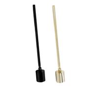 SHINEOFI 2 Pcs Vintage Candle Snuffer with Long Handle Stainless Steel Flame Extinguisher for Care and Stylish Home and Party Decoration Accessory