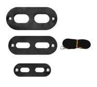 SHINEOFI 2 Set Harness and Traction Rope for Reptile Pets Lightweight Nylon Chest Leash with Models Simulation Portable for Lizards and Reptiles