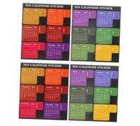 SHINEOFI 2 Sets Household Planner Stickers Multi Function Monthly Tabs for Notepad Calendar Daily Plan Adhesive Index Labels for Easy Organization and Quick Content Search