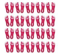 SHINEOFI 20 Pairs Disposable Tanning Feet Pads for Spray Tan, Self-adhesive Non-slip Paperboard Foot Protectors, Prevents Soles from Staining, for Tanning Studio and Personal Use