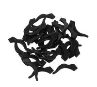 SHINEOFI 20 Pairs Slip Silicone Glasses Ear Hooks Lightweight Ergonomic Design Strong Grip Non Slip Spectacle Holders for Comfortable Secure Fit During Physical Activities