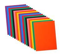 SHINEOFI 20 Pcs Colorful Corrugated Paper for DIY Crafts Bright Coloured Paper for Kindergarten and School Projects Easy to Cut and Stick for Hands Activities and Creative Decoration