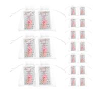 SHINEOFI 20 Pcs Rotatable Lucky Pink Pig Keychain Charm with Four Leaf Clover Symbolizing Luck, Made of Soft Rubber and Zinc Alloy, for Party Decorations and Valentine's Day Gifts