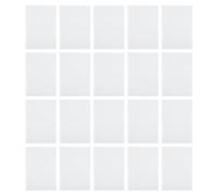 SHINEOFI 200 Sheets A4 Loose-Leaf Sticker Release Paper Refillable Binder Pages with 30 Holes, 120gsm Double-Sided Glossy Punched Paper Organizer for Scrapbooking and Sticker Collecting